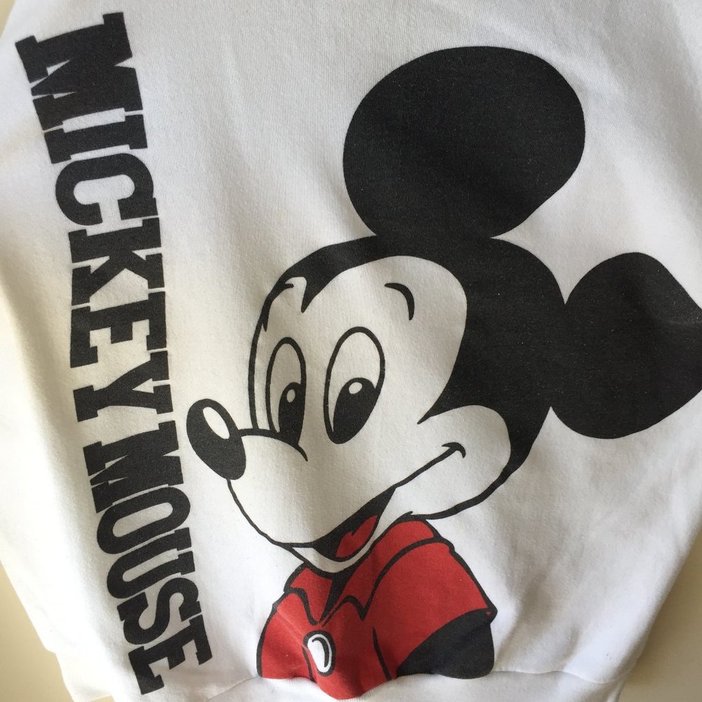 SWAPPED Vintage Mickey Mouse Sweatshirt - Picture 5 of 10